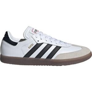 adidas Samba White and Black Athletic Shoes